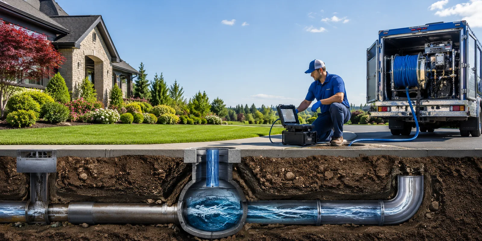 Drainage restoration information for Amonate, VA